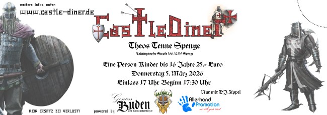 Ticket Theos Tenne Donnerstag Kinder